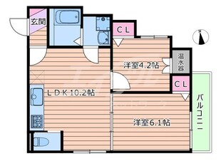 F asecia Laudの物件間取画像